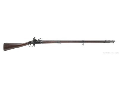 U.S. Model 1808 Surcharged Lock Plate musket .69 caliber (AL8152)