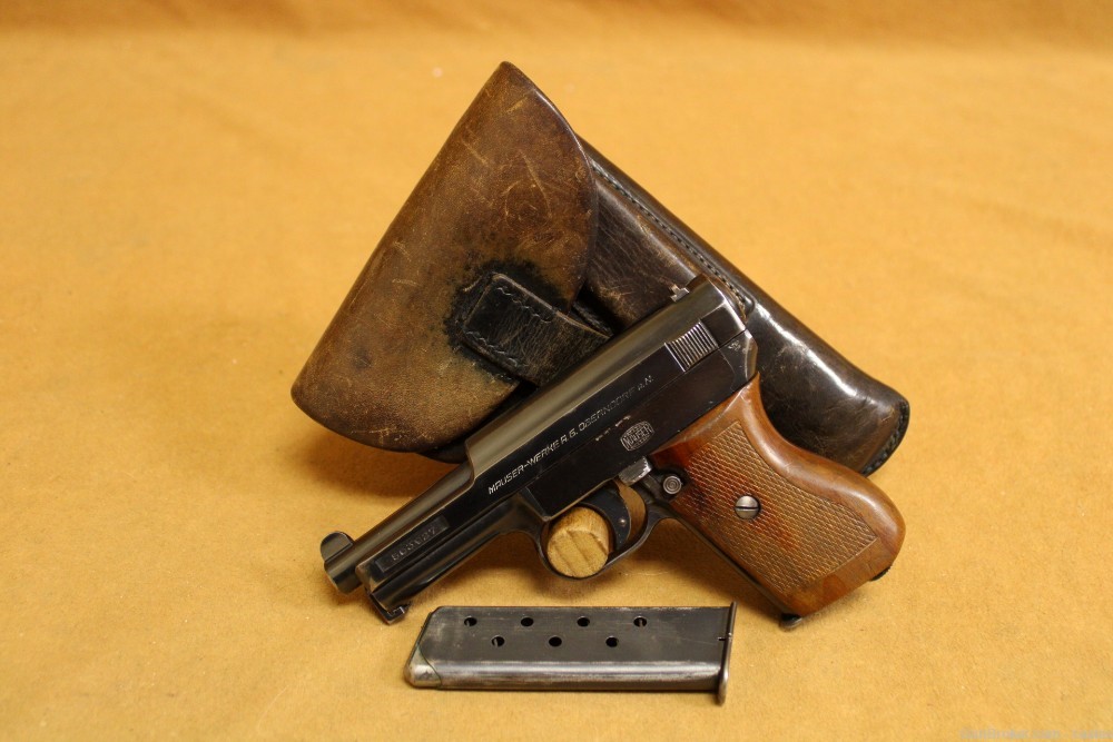 SCARCE Mauser Model 1934 Pistol (German WW2 Police Eagle/L)-img-0