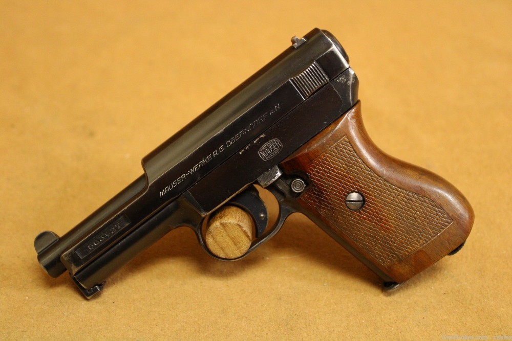 SCARCE Mauser Model 1934 Pistol (German WW2 Police Eagle/L)-img-1