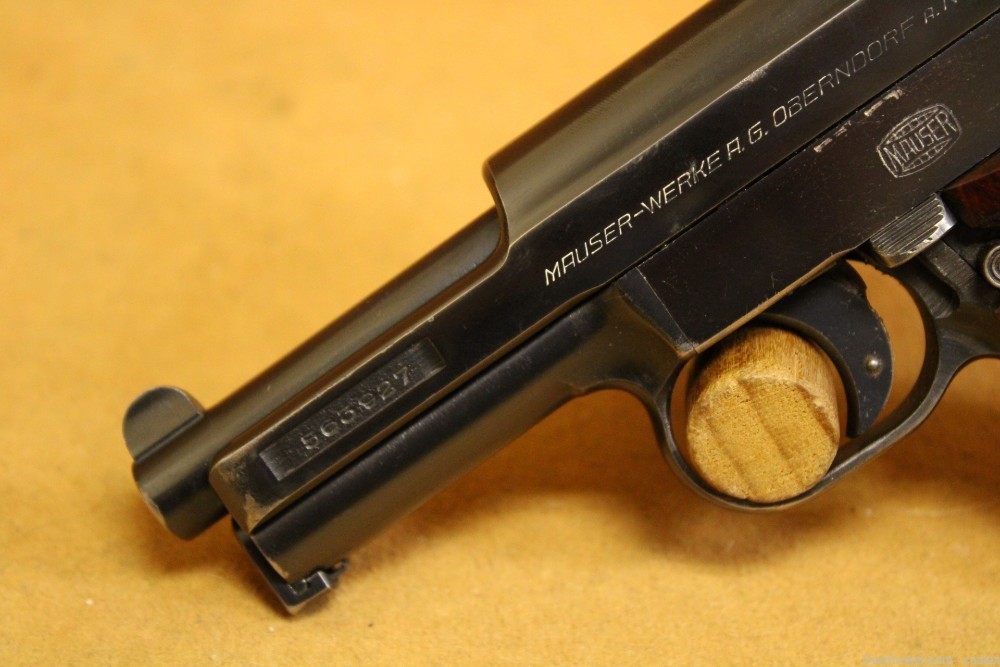 SCARCE Mauser Model 1934 Pistol (German WW2 Police Eagle/L)-img-4