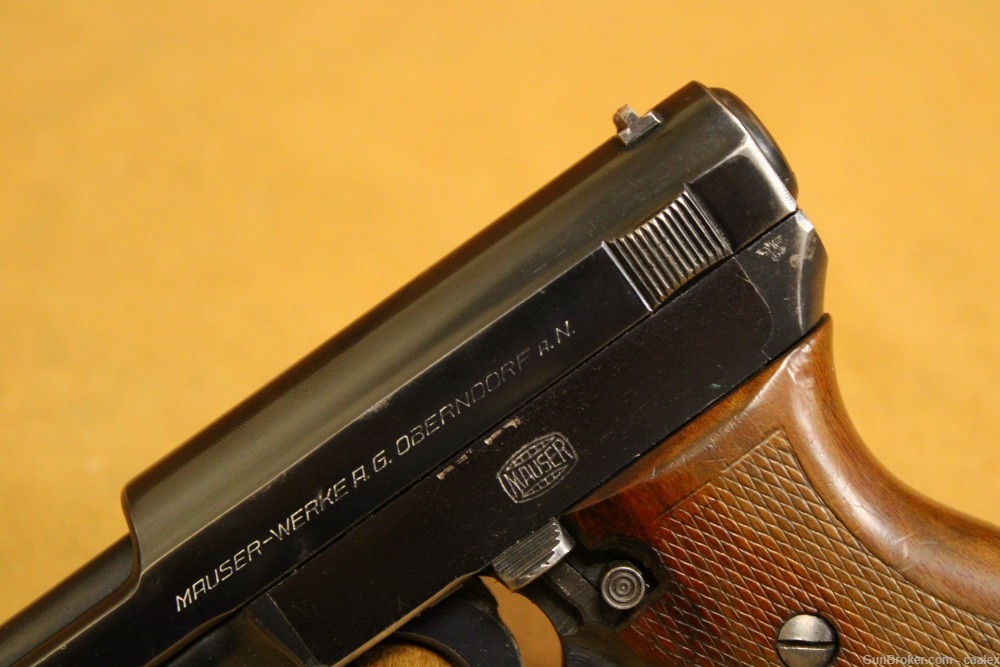 SCARCE Mauser Model 1934 Pistol (German WW2 Police Eagle/L)-img-3