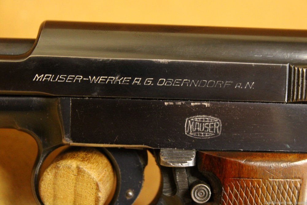 SCARCE Mauser Model 1934 Pistol (German WW2 Police Eagle/L)-img-5
