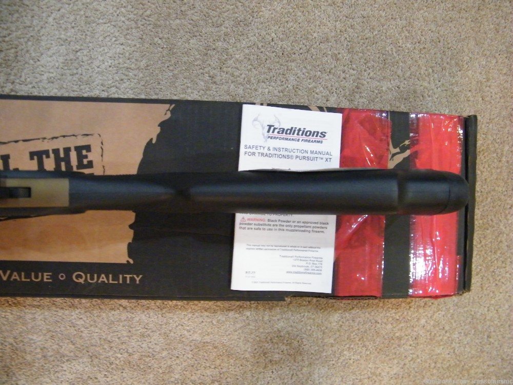 Traditions Pursuit XT .50 Cal Blackpowder 26" Fluted Cerakote -img-11