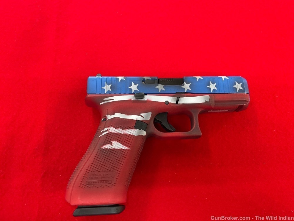 Glock 45 Fixed Sights - Red, White,& Blue 9mm-img-0