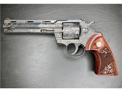 Colt Python 2020 ENGRAVED by Altamont 6" .357 Mag Stainless