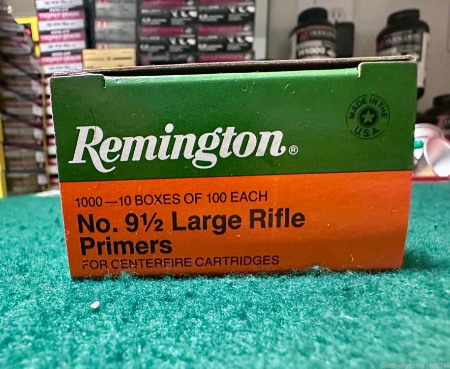 1000 Remington No. 9 1/2 Large Rifle Primers-img-0