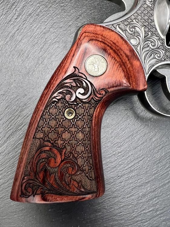 Colt Python 2020 ENGRAVED Royal Chateau AAA by Altamont 6" .357 Mag-img-15