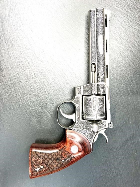 Colt Python 2020 ENGRAVED Royal Chateau AAA by Altamont 6" .357 Mag-img-1