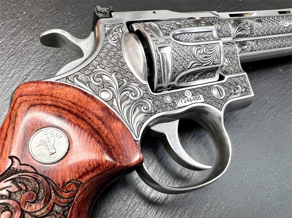 Colt Python 2020 ENGRAVED Royal Chateau AAA by Altamont 6" .357 Mag-img-13
