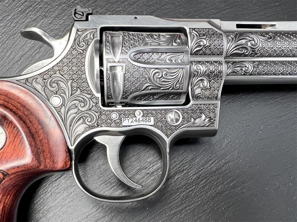 Colt Python 2020 ENGRAVED Royal Chateau AAA by Altamont 6" .357 Mag-img-14