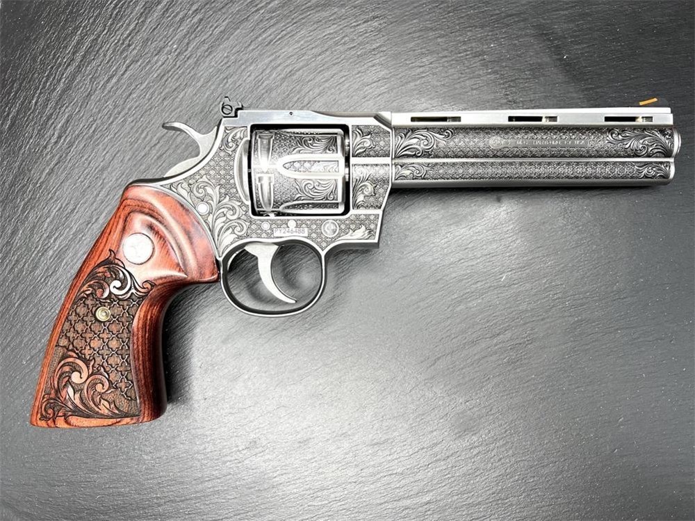 Colt Python 2020 ENGRAVED Royal Chateau AAA by Altamont 6" .357 Mag-img-17