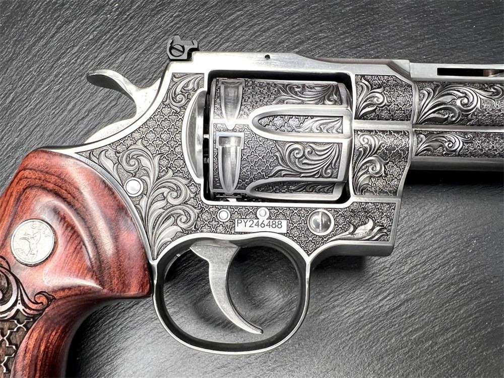 Colt Python 2020 ENGRAVED Royal Chateau AAA by Altamont 6" .357 Mag-img-11