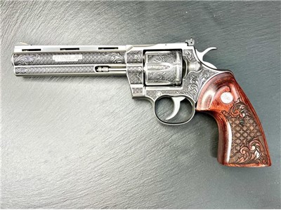 Colt Python 2020 ENGRAVED Royal Chateau AAA by Altamont 6" .357 Mag