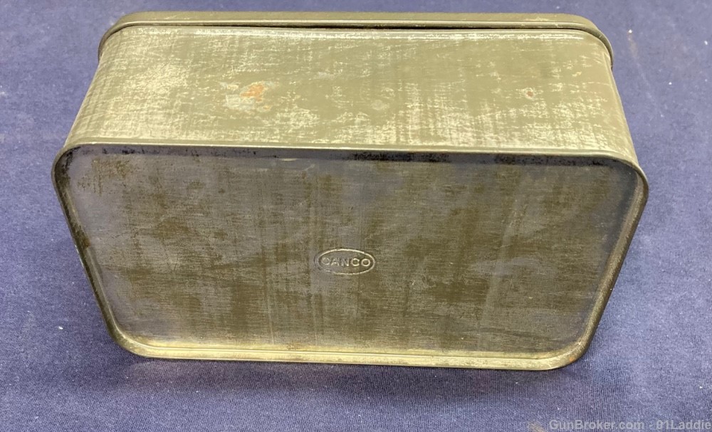 Vintage Dixie Mix Tin with embossed Camel Logo by Canco-img-3