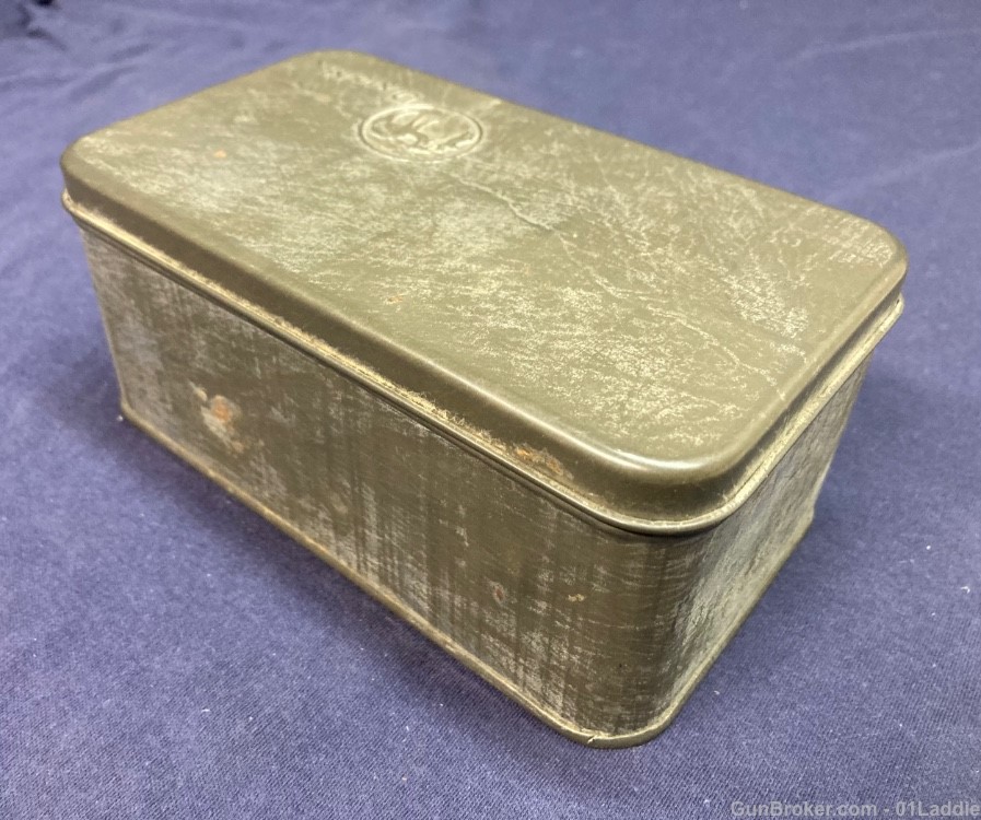Vintage Dixie Mix Tin with embossed Camel Logo by Canco-img-2