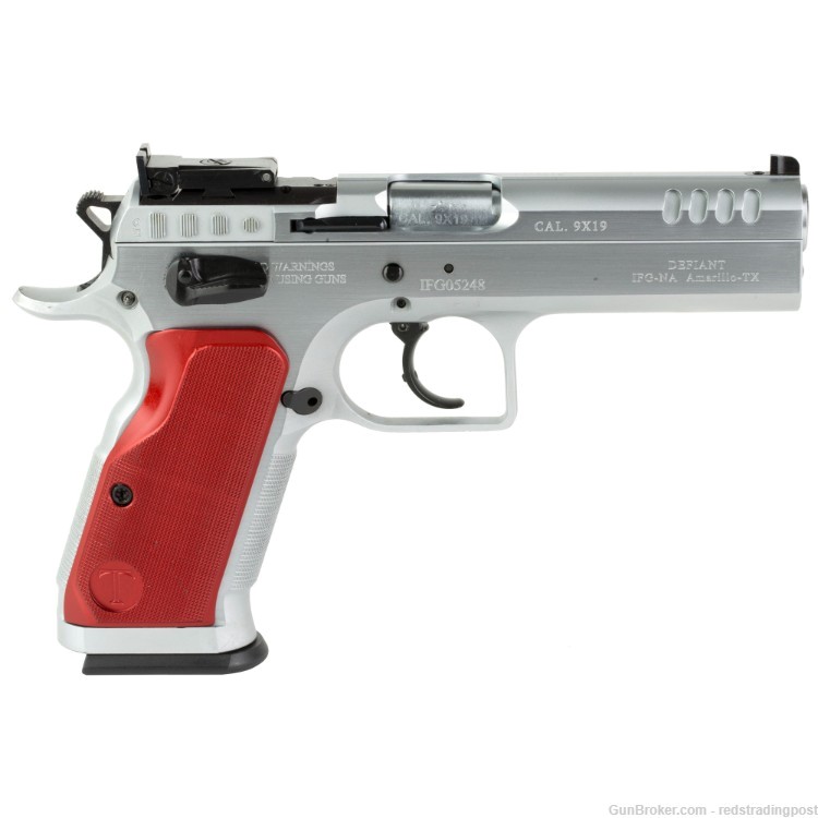 Tangfolio IFG Stock II 4.45" Barrel 9mm OR Chrome Pistol TF-STOCK2-9OR-img-0