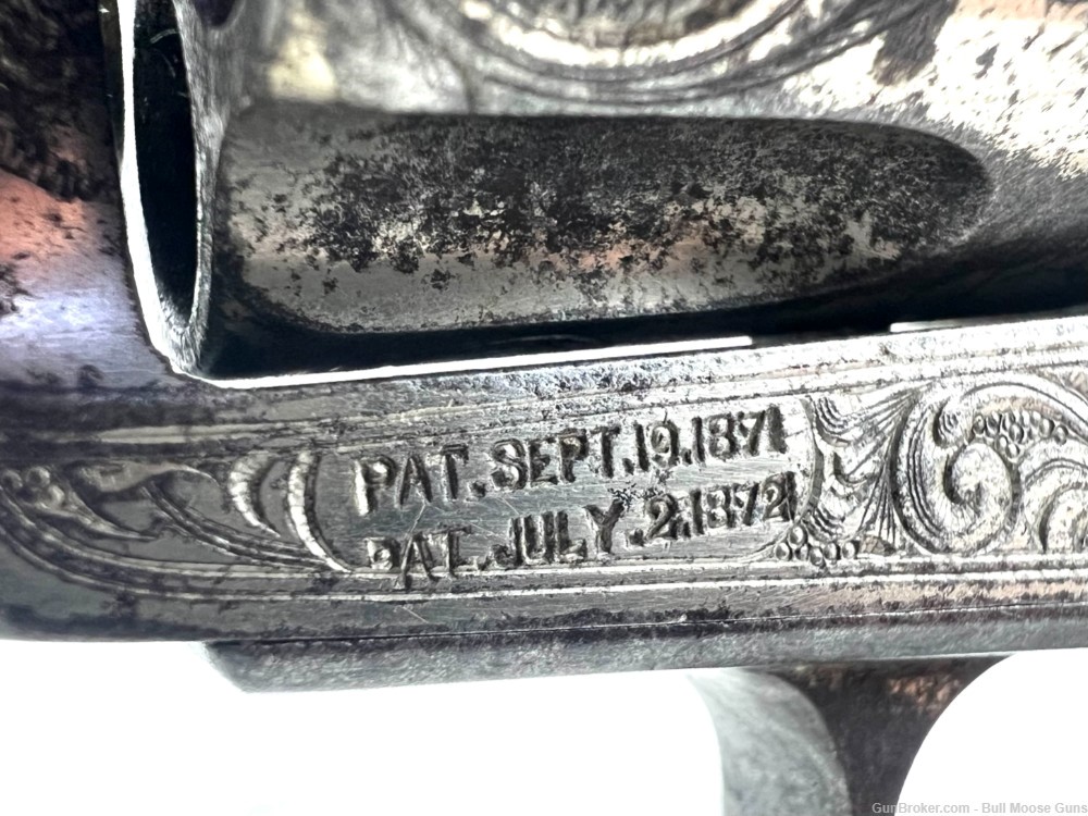 Antique 1876 Engraved Colt Model 1873 SAA 45LC w/ Letter-img-16