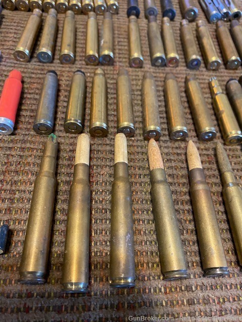 Vintage Collection of Rifle Blanks, Training & Dummy Rounds - Lot of 140   -img-3