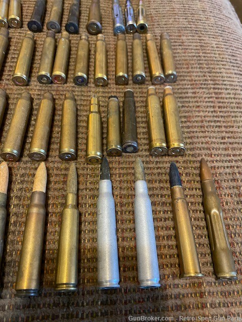 Vintage Collection of Rifle Blanks, Training & Dummy Rounds - Lot of 140   -img-4