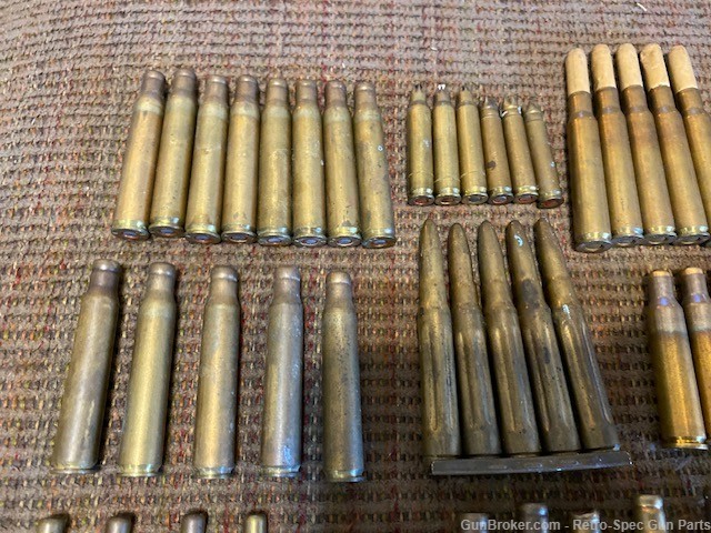 Vintage Collection of Rifle Blanks, Training & Dummy Rounds - Lot of 140   -img-8