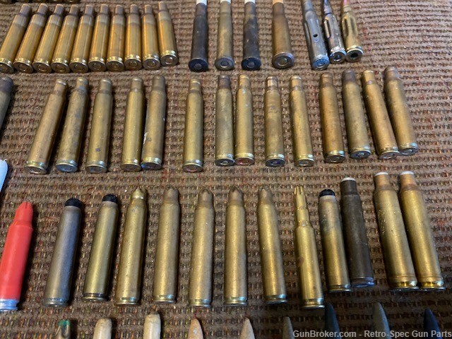 Vintage Collection of Rifle Blanks, Training & Dummy Rounds - Lot of 140   -img-5