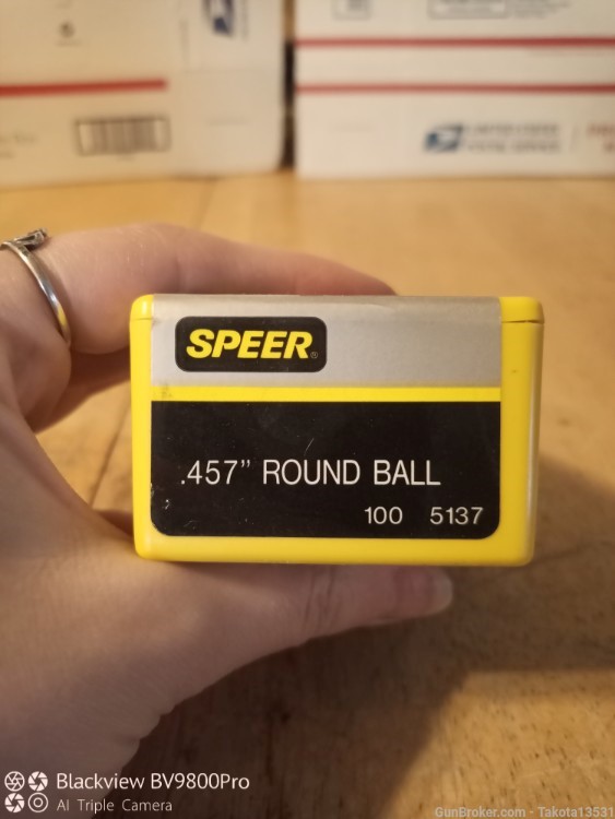 100 Speer .457dia Round Balls -img-2