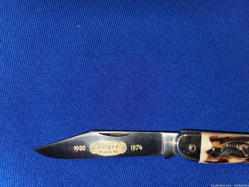 1 Puma A.G. Russell Ltd. Luger Pocket Knife N.O.S. w/Orig. Box-img-6