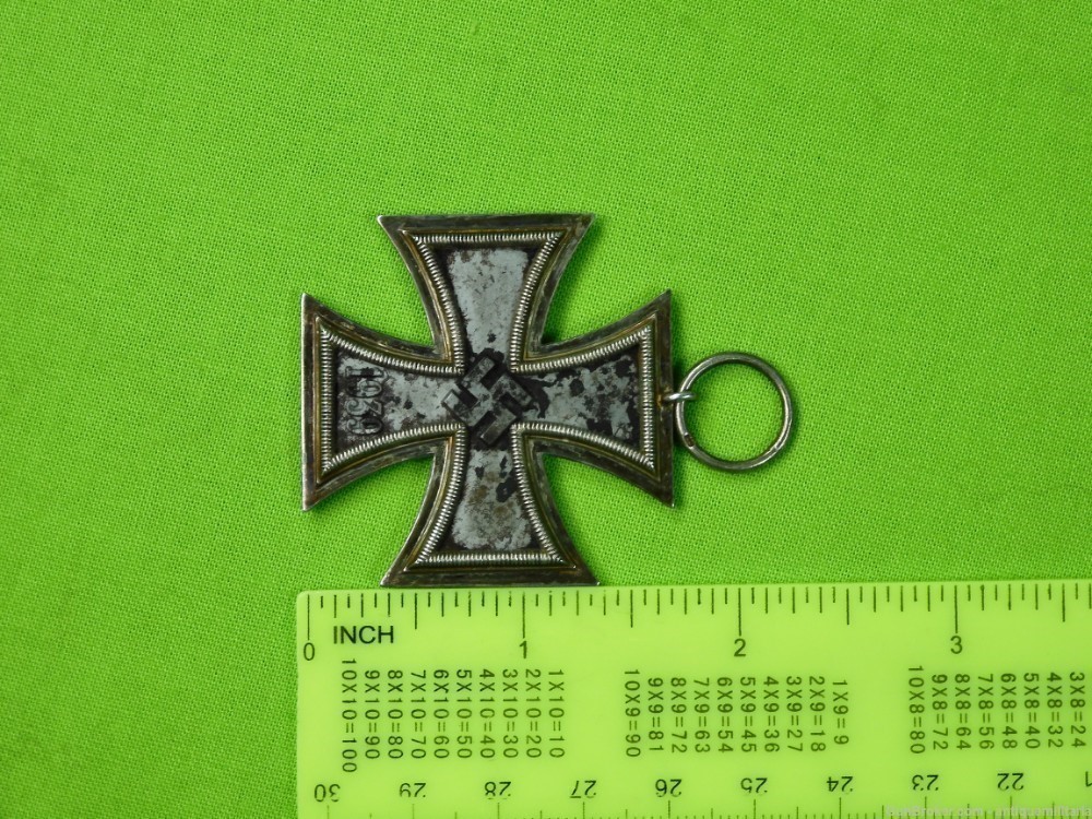 Germany German  WW2 iron Cross Order Award Badge 2 Cl Ring Marked-img-9