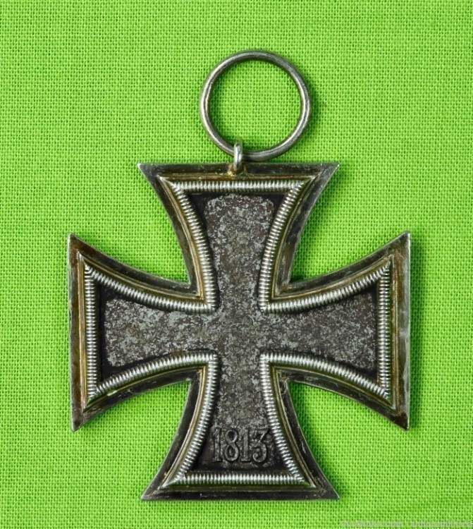 Germany German  WW2 iron Cross Order Award Badge 2 Cl Ring Marked-img-1