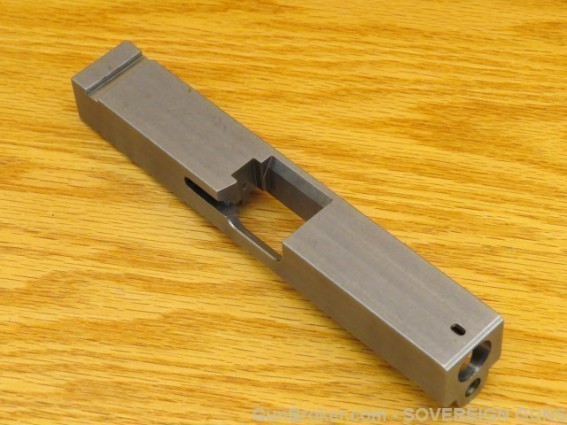 Glock 19 GEN 3 Compatible Blank Slide SS-img-0