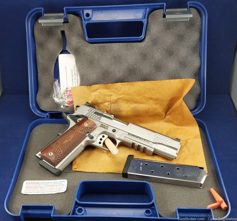 Smith & Wesson SW1911TA E-Series with 2 Mags UNFIRED, NEW IN BOX (108411)-img-1