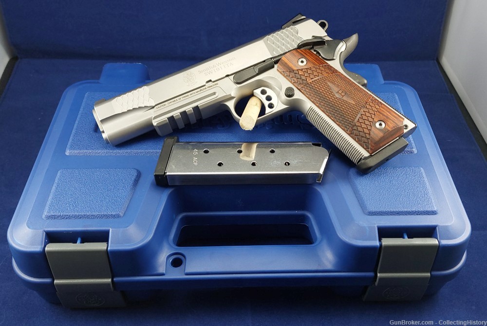 Smith & Wesson SW1911TA E-Series with 2 Mags UNFIRED, NEW IN BOX (108411)-img-0