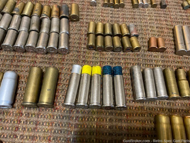 Vintage Collection of Pistol Blanks & Bird Shot Cartridges - Lot of 135 Rds-img-5