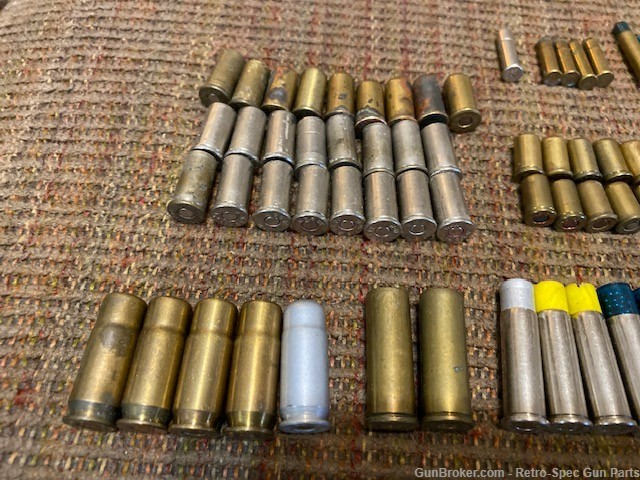 Vintage Collection of Pistol Blanks & Bird Shot Cartridges - Lot of 135 Rds-img-6