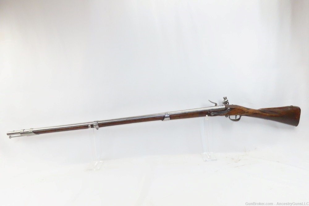 Antique U.S. SPRINGFIELD ARMORY Model 1795 FLINTLOCK WAR of 1812 Era Musket-img-16