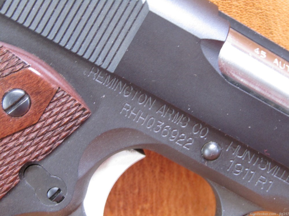 Remington 1911-R1 45 ACP Semi Auto Pistol Thumb safety 7 RD Mag-img-5
