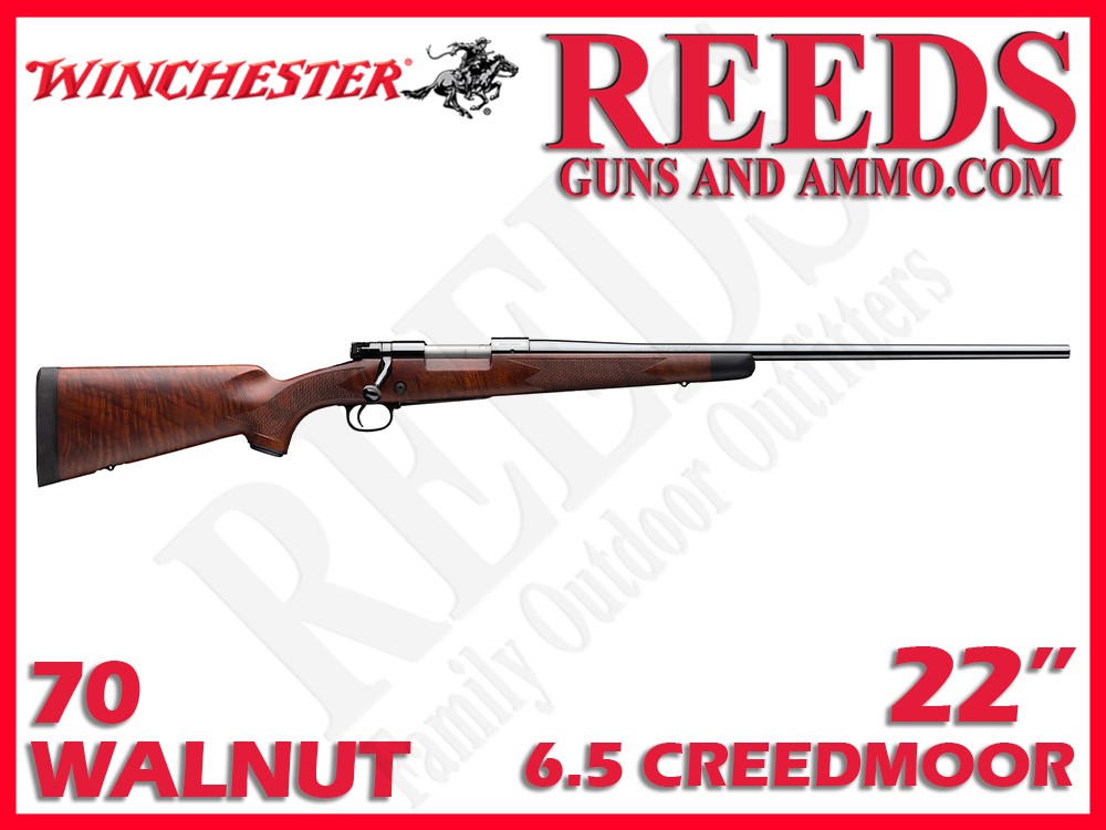 Winchester 70 Super Grade Walnut 6.5 Creedmoor 22in 535203289-img-0