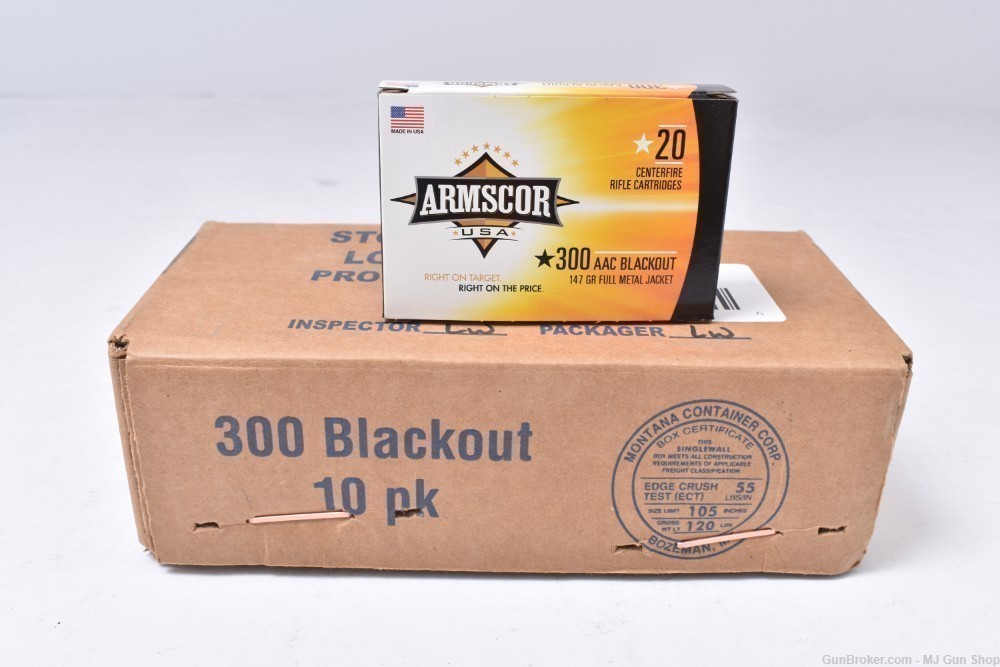 Armscor 300 AAC Blackout 147gr FMJ Full Case of 200-img-0