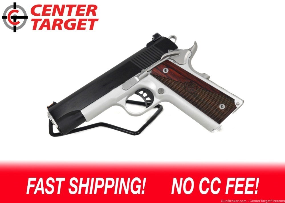 Springfield Armory 1911 Ronin 4.25 Blued Stainless Steel Satin 706397929633-img-0