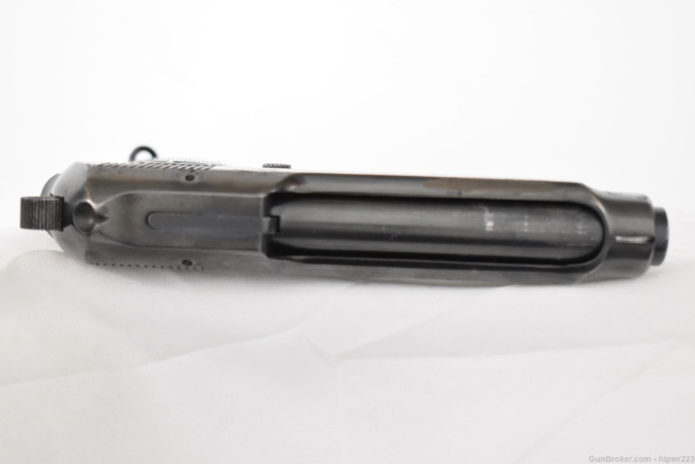 Beretta Model 1923 Italian Army pistol cut for shoulder stock. RARE!  C&R -img-12