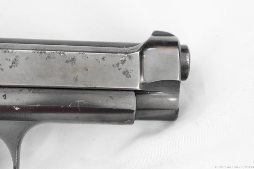 Beretta Model 1923 Italian Army pistol cut for shoulder stock. RARE!  C&R -img-11