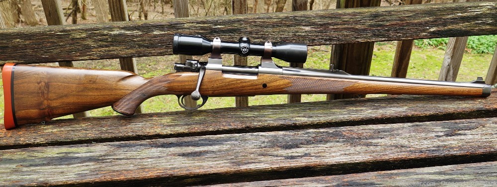 Mauser 98 Custom Mannlicher Carbine by Robert Snapp 19" Barrel Like New!-img-0