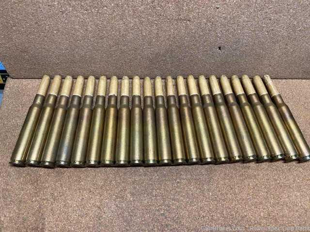 Winchester W.R.A. 30.06 Paper Style Blanks - Lot of 21 Rounds-img-1