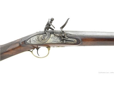 New England Flintlock Militia Musket-Fowler by A Wright& Co., Poughkeepsie,