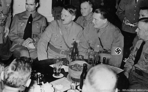 WW2 GERMAN 1930S NSDAP KITSCH ADOLF H. BEER GLASS RARE-img-10