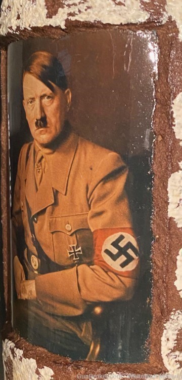 WW2 GERMAN 1930S NSDAP KITSCH ADOLF H. BEER GLASS RARE-img-4