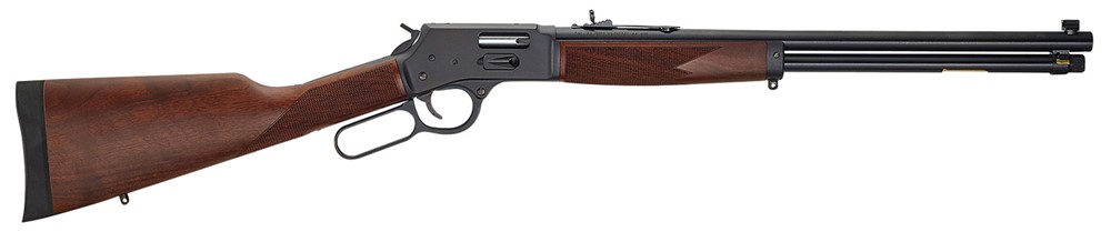 Henry Big Boy Steel Side Gate 44 Mag Rifle 20 10+1 Blued Walnut -img-1