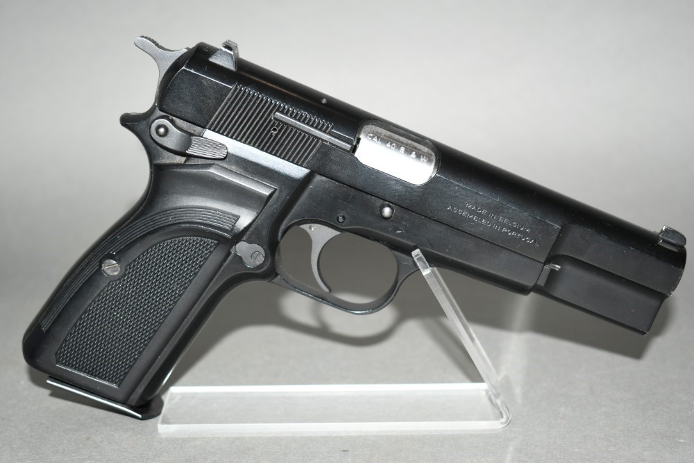 Uncommon Browning Hi Power Semi Auto Pistol 40 S&W 1995-img-0