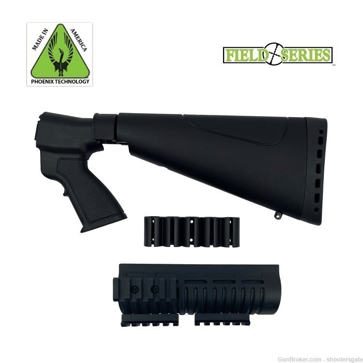 Remington 870 12ga Pistol Grip Sporter Recoil Buttpad w/ Tactical Forend-img-0