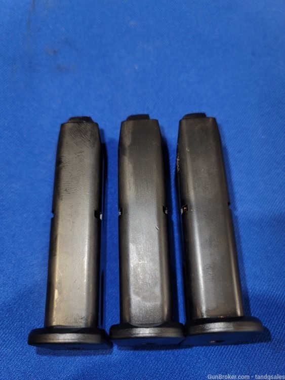 3 Beretta or Stoeger 8040C Mini Cougar .40S&W 8rd. Orig. Factory Magazines-img-3